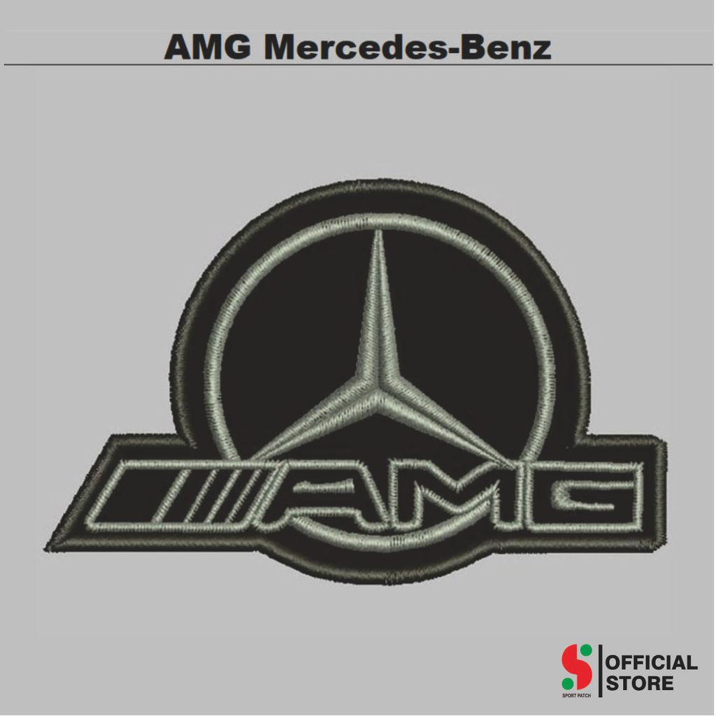 SPORT-10 PATCH LOGO/AMG EMBLEM MERCEDES-BENZ โลโก้