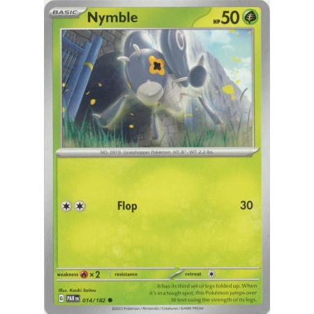 การ์ด Pokemon Nymble - 014/182 - ทั่วไป