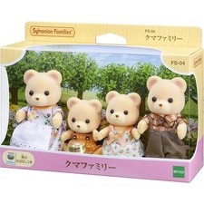 【In Stock】 Official Japan Sylvanian Families ซิลวาเนียนแฟมิลี่ Calico Critter Bear Family ของแท้จากญ