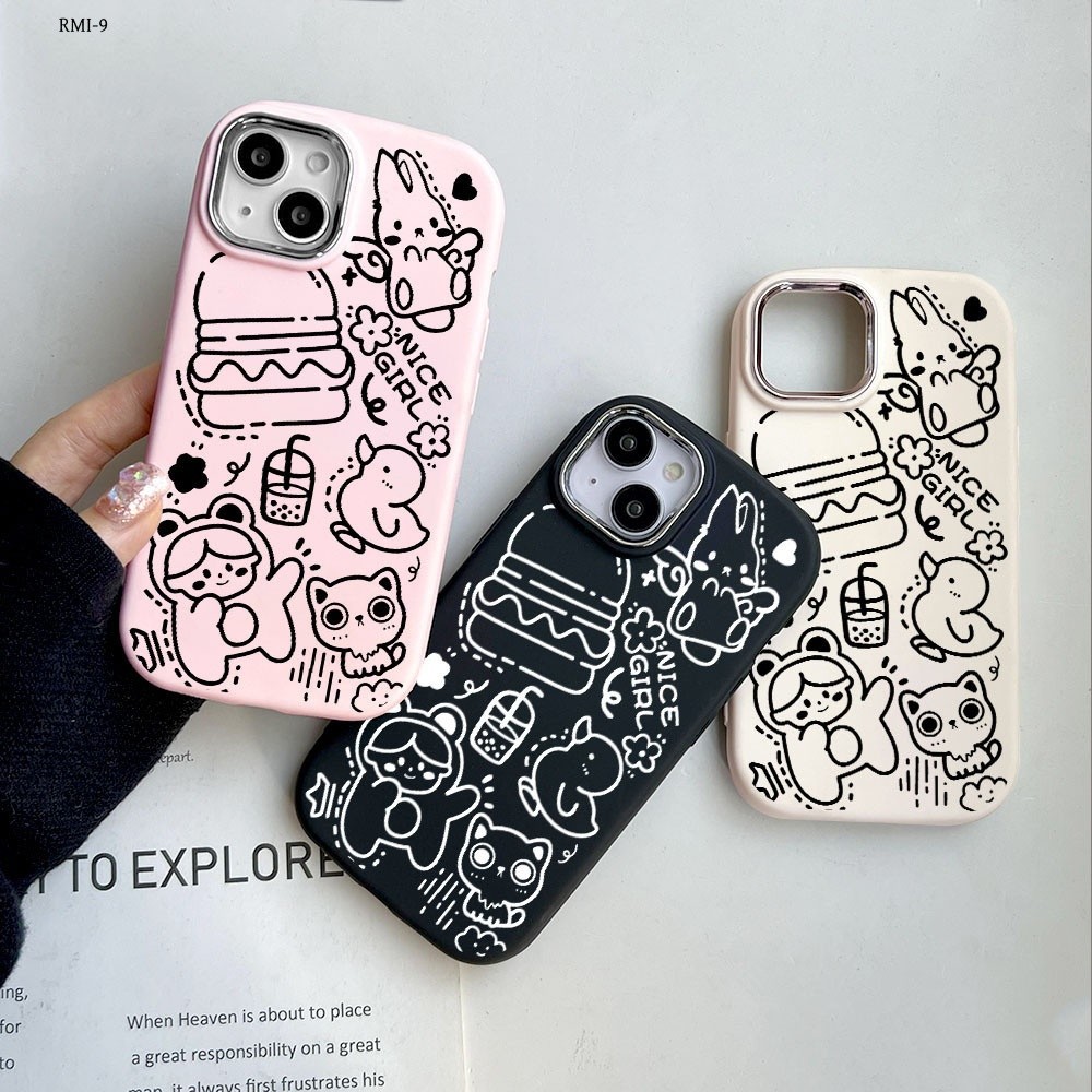 เคส For Xiaomi Redmi 15 14C 13C 12C 12 10 10A 10C 9 9T 9C 9A 4G 5G เคสโทรศัพท์ เคสเรดมี เคสนิ่ม Sili
