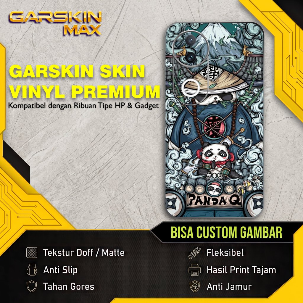 Garskin VIVO V50 Fullbody - ซื้อ 1 แถม 2 - panda Q - Skin case protector ไวนิล