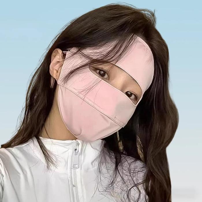 Full Face Anti UV Face Mask หน้ากากรถจักรยานยนต์ Face Cover Full Face Mask Anti UV 99%