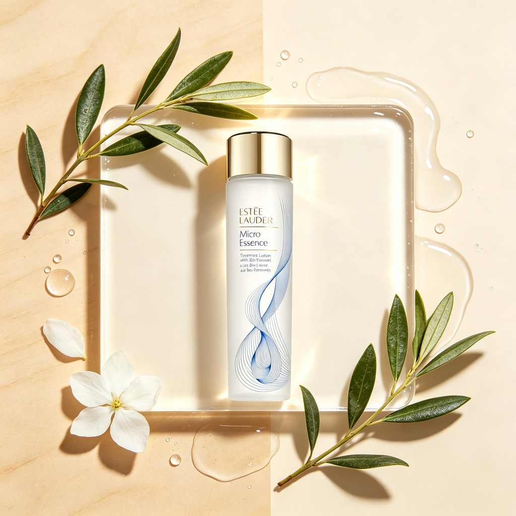 Micro Essence Treatment Lotion with Bio-Ferment, Hydrating Facial Prep Essence Water