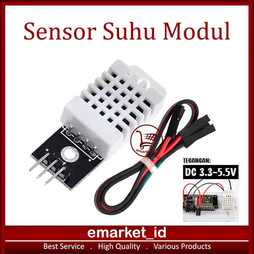 EM DHT22 AM2302 AL88 โมดูลเซ็นเซอร์ความชื้น / โมดูลอุณหภูมิความชื้น Arduino / สายที่ถูกต้อง Uno Mega