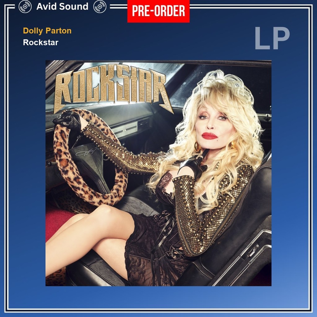 Pre-Order แผ่นเสียง Dolly Parton Rockstar ใหม่ ซีล Dolly Parton Vinyl LP