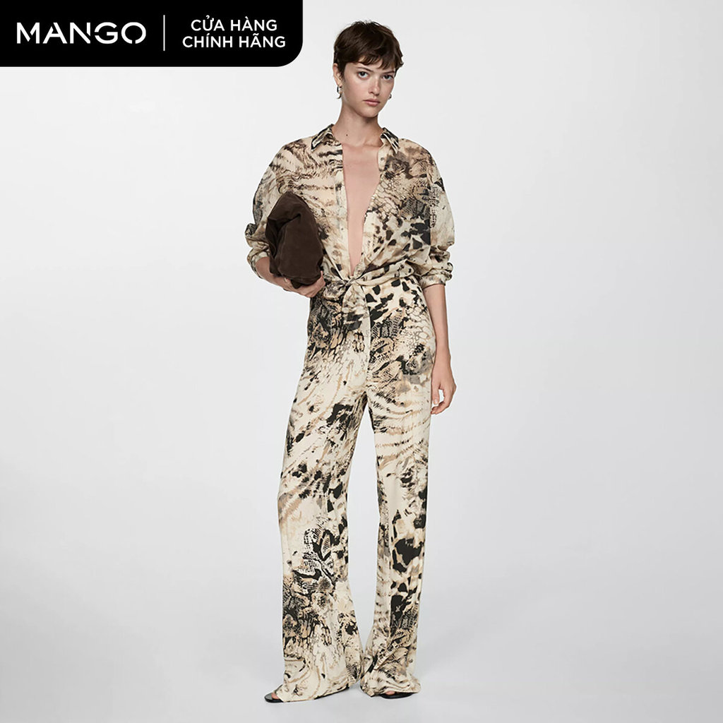 MANGO - กางเกงผู้หญิง Misha - 77073294-05