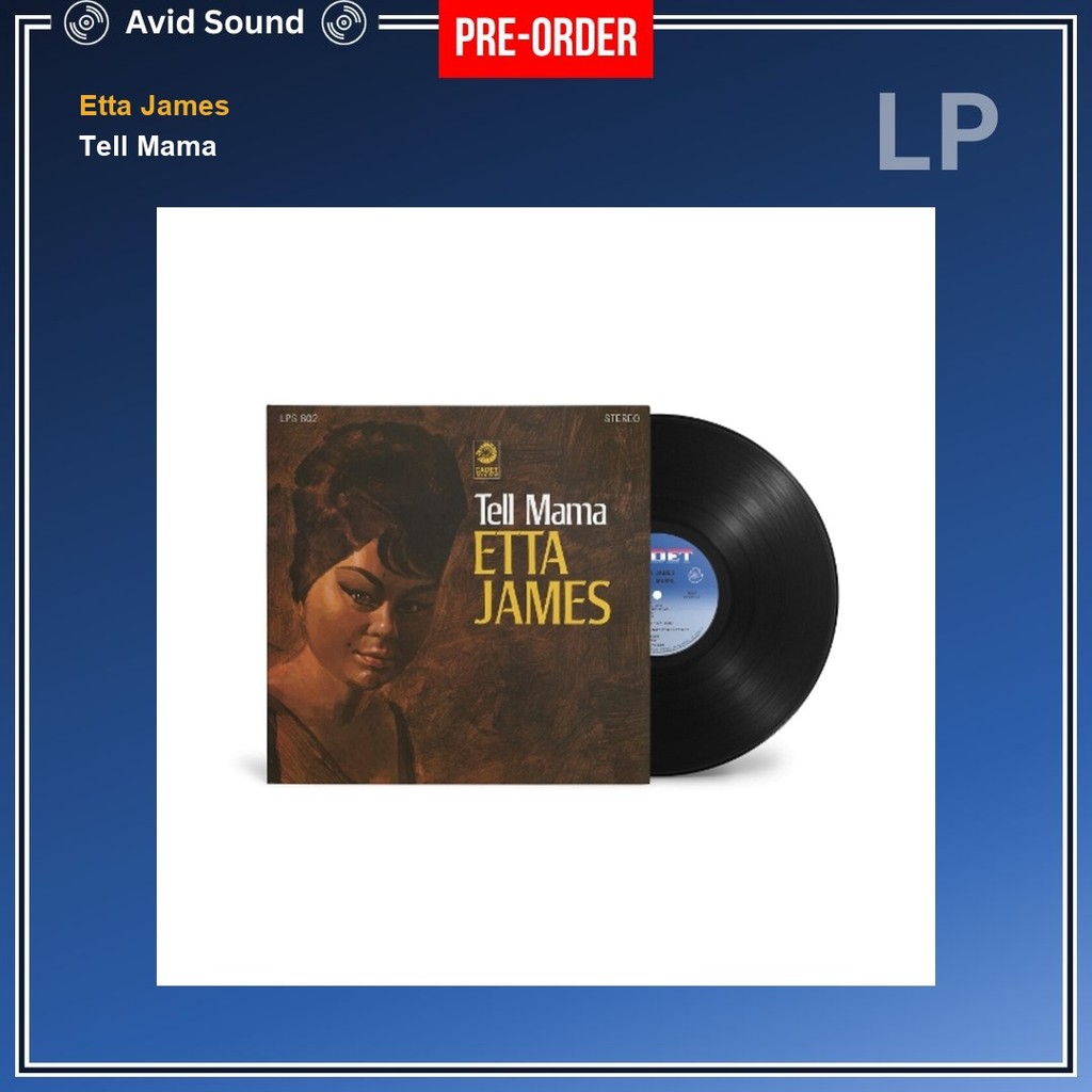 Pre-Order แผ่นเสียง Etta James Tell Mama ใหม่ ซีล Etta James Vinyl LP