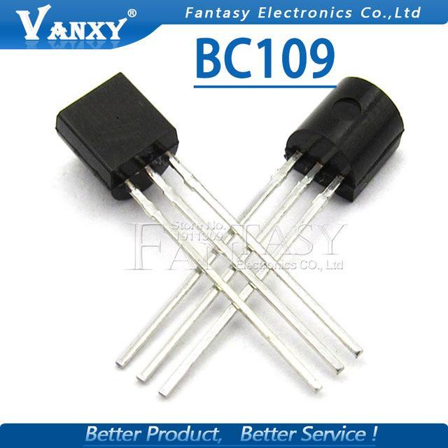 10 ชิ้น BC109 TO92 ทรานซิสเตอร์ TO-92 ใหม่