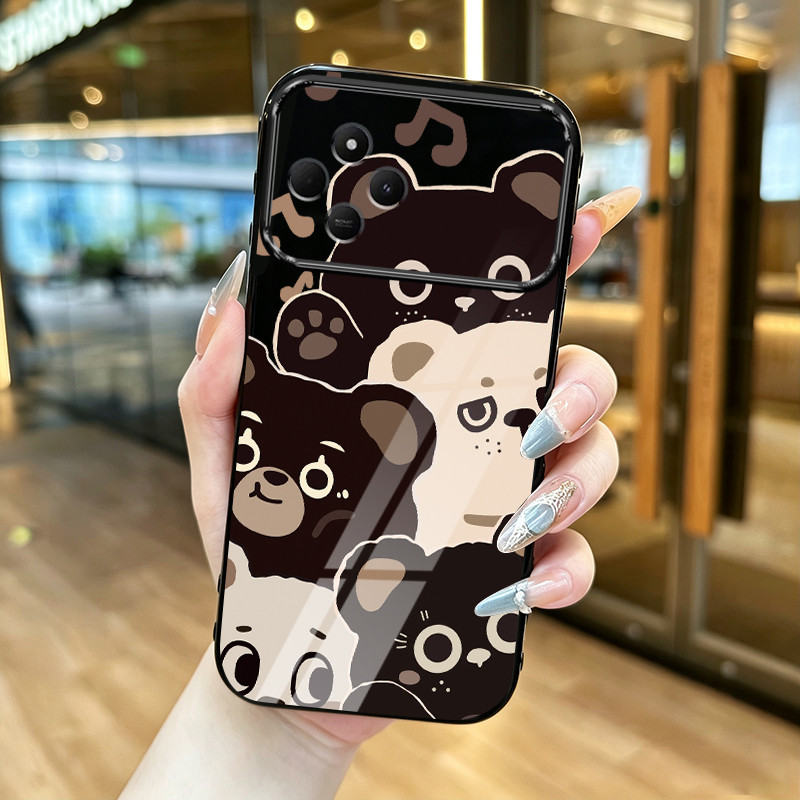 HPเคสโทรศัพท์สําหรับXiaomi Redmi 14C 4G 14C 5G 14R 5G A4 5G POCO M7 5G POCO C75 4G POCO C75 5Gกรณีสี