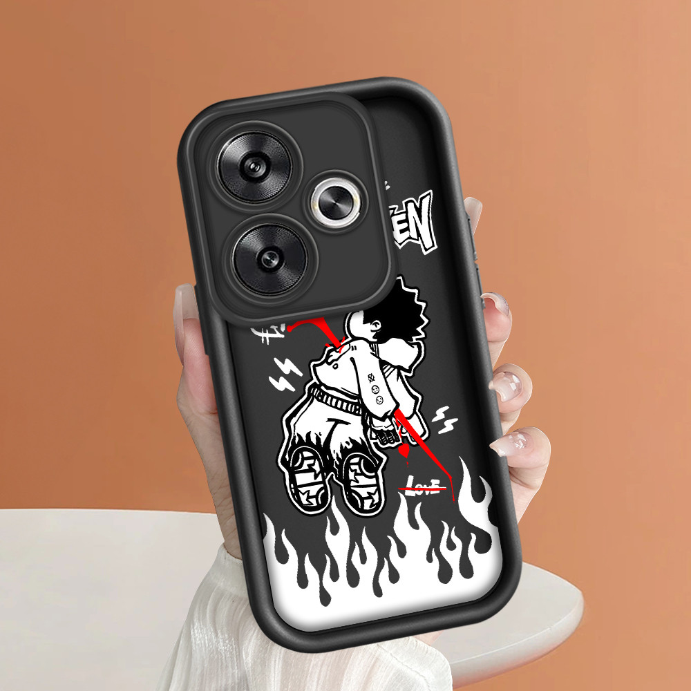 HP เคสโทรศัพท์สําหรับ Xiaomi Poco F6 5G เคสโทรศัพท์ Softcase C8 4399 ID33