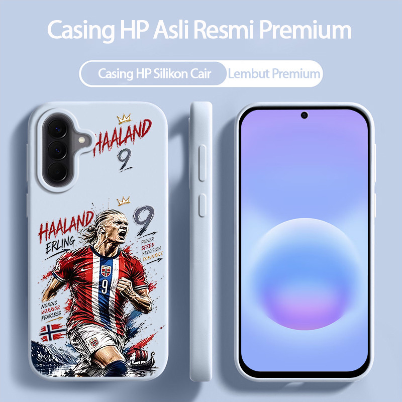 Haalands ซิลิโคนล่าสุด World Cup หมายเลข 9 ปลอก Samsung 0 A27 A57 A17 5G A37 A07 A56 5G A05S A26 A55