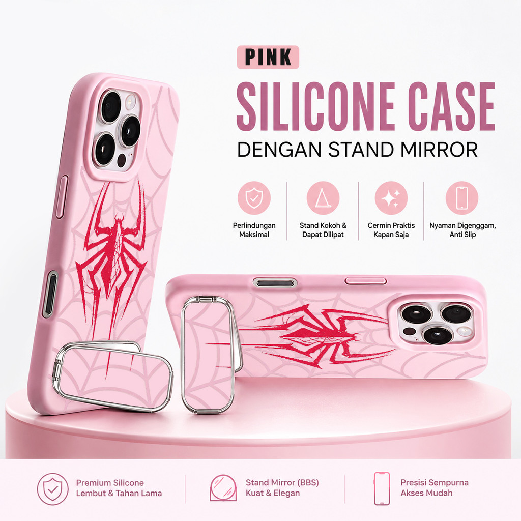 ความงามซิลิโคน [Bypik2_Id] Spider Case Hp Infinix Smart 20 Hot 60 Pro Plus 60I 50I 20 Nfc 40I Itel P
