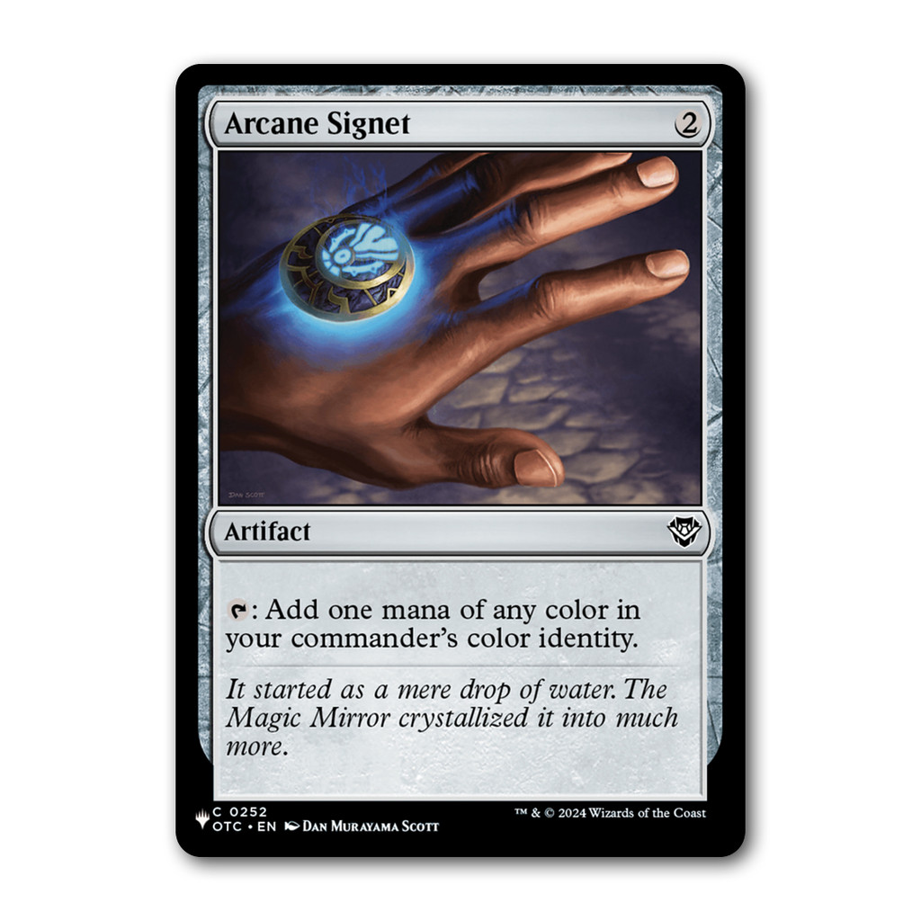 [MTG] Arcane Signet [PLST] [Colorless] [Common] [Normal] [ENG] [2024] (Magic: The Gathering)