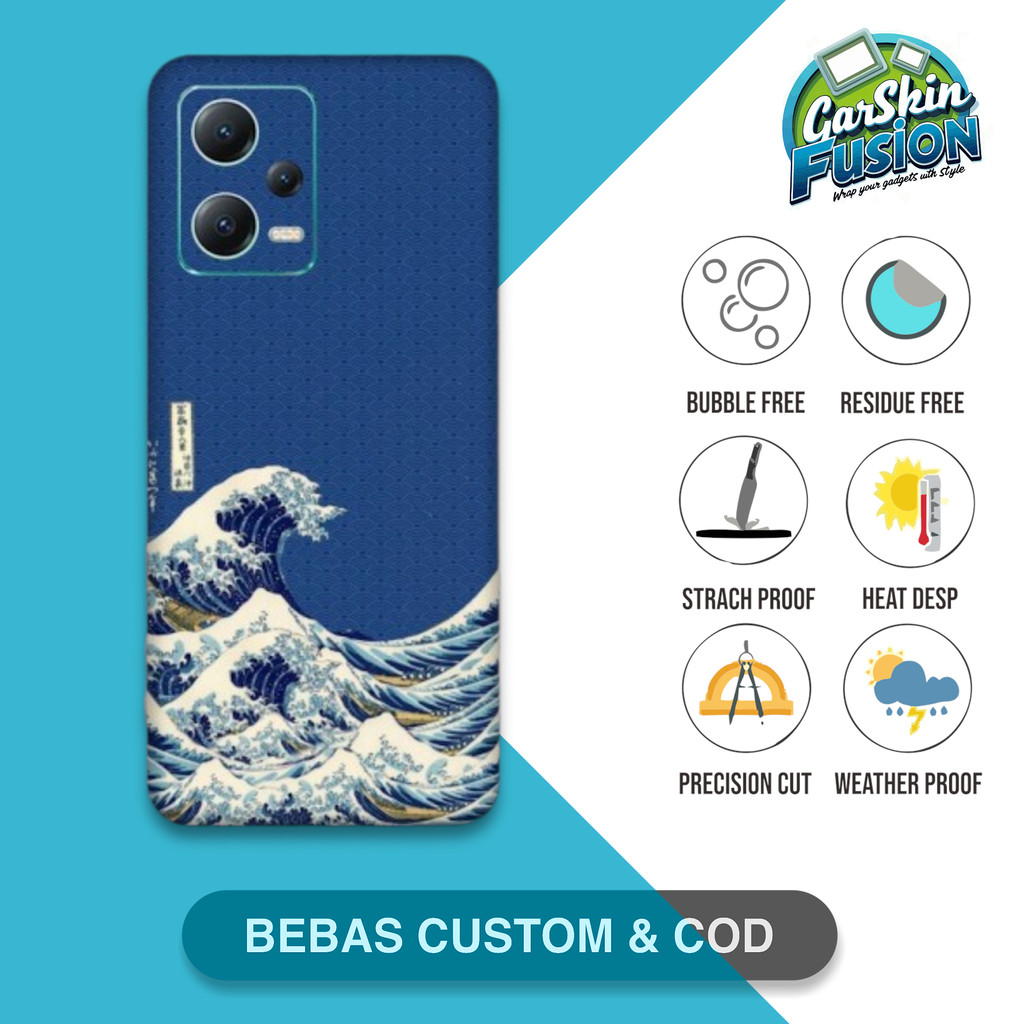 Garskin Skin Redmi Note 12 wave - 1 เคสกันรอย | By Fusion Code - O89