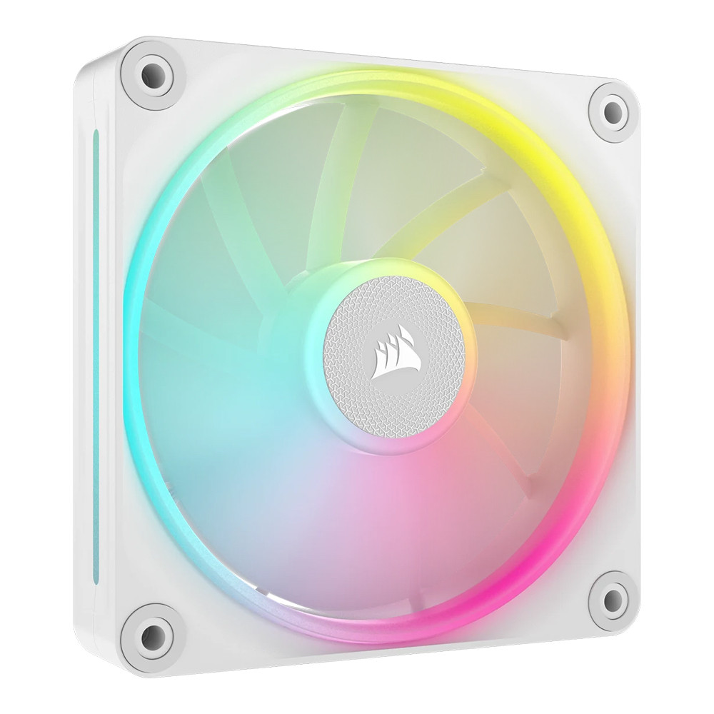 CASE FAN (พัดลมเคส) CORSAIR ICUE LINK LX120 RGB - 120MM RGB PWM SINGLE PACK WHITE ++