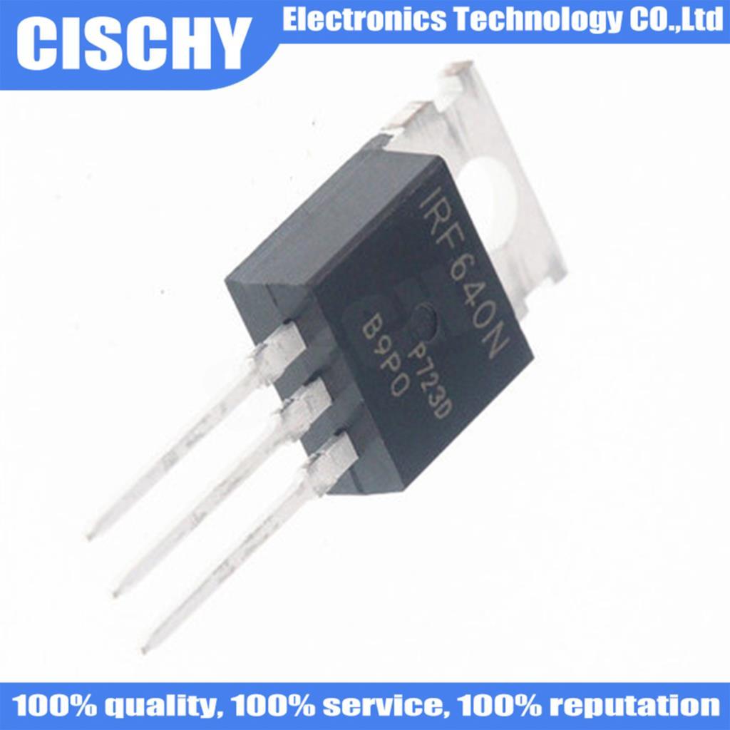 10 ชิ้น/ล็อต IRF640N IRF640 TO220 CEP20A03 FQP95N03L MBR2545CT YM3010N WFP50N06 TO-220 ในสต็อก