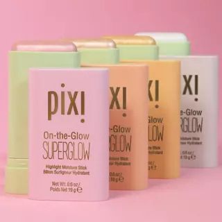 Pixi On-the-Glow SuperGlow Highlight Moisture Stick ไฮไลท์บาล์มสติ๊ก ผิวโกลว์ฉ่ำ 19g