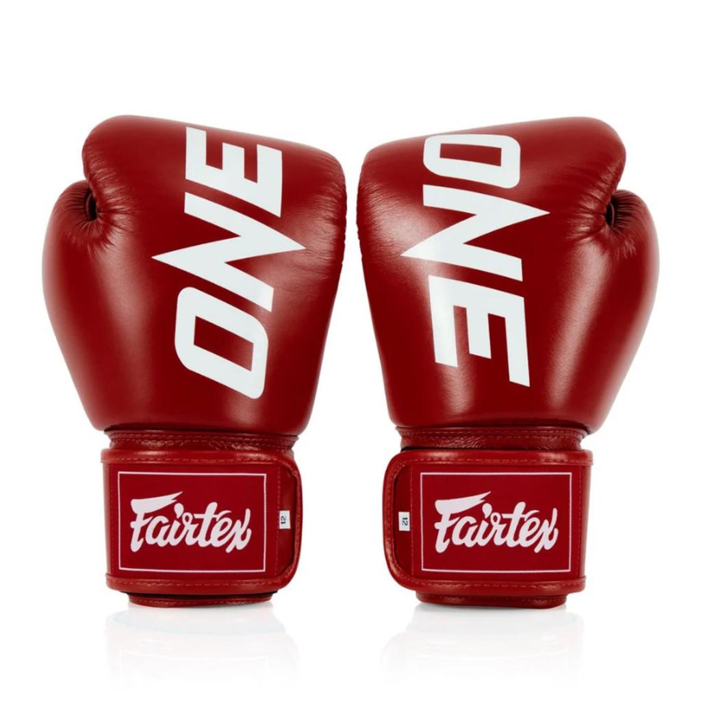 นวมชกมวย Fairtex รุ่น BGV1 ONE (สีแดง) | Fairtex BGV1 ONE -Red