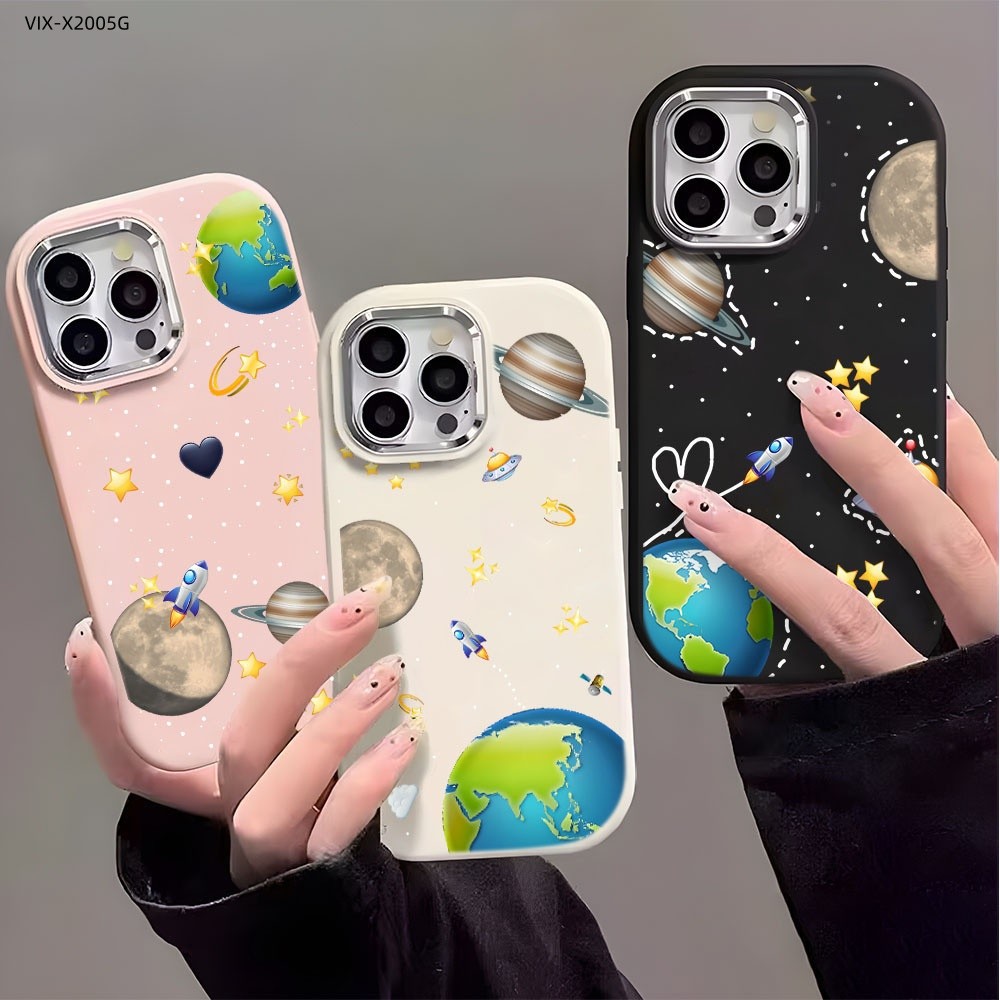 เคส For VIVO X200 X300 T1X Pro 5G เคสโทรศัพท์ เคสวีโว่ เคสนิ่ม Silicone Phone Case PD