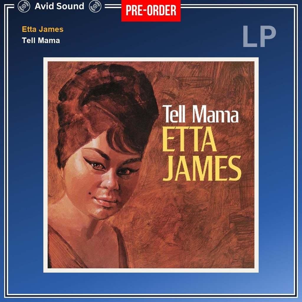 Pre-Order แผ่นเสียง Etta James Tell Mama ใหม่ ซีล Etta James Vinyl LP