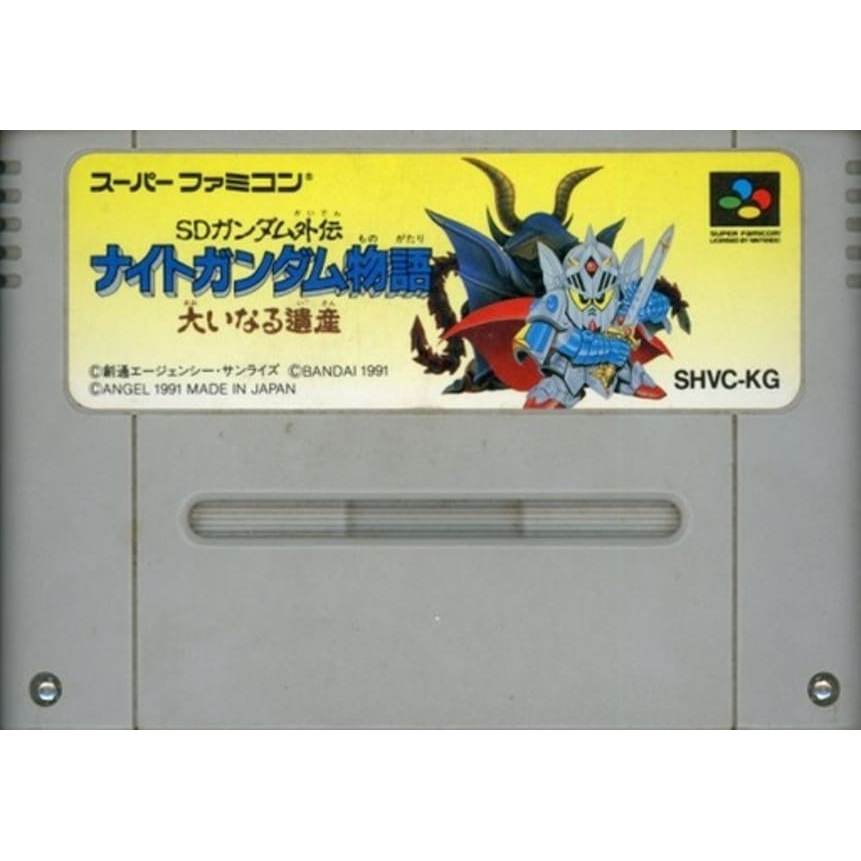 SFC SNES ANGEL BANDAI SD Gundam Gaiden Knight Gundam Monogatari Side Story Cartridge SHVC-KG SHVCKG 