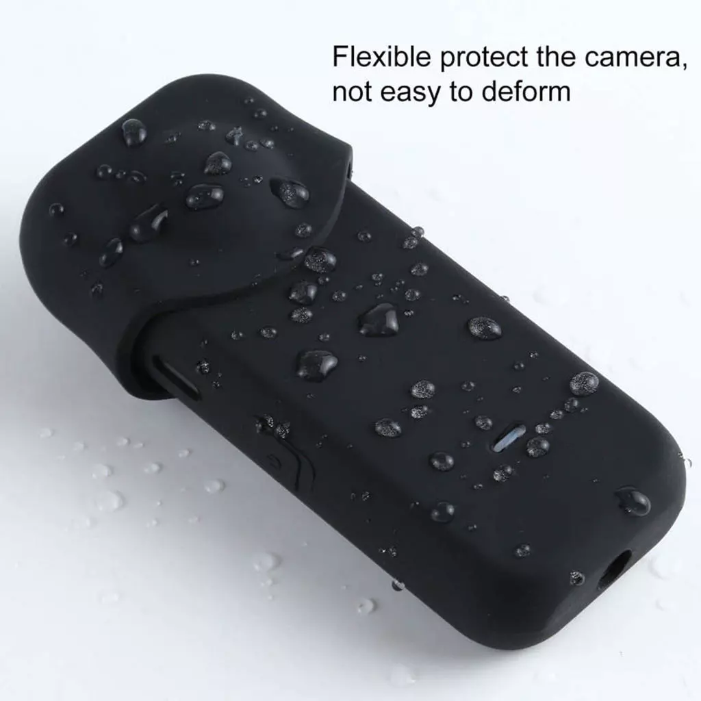 PULUZ เคสซิลิโคนกันฝุ่นพร้อมฝาครอบเลนส์สำหรับ Insta360 ONE X2 thumbnail 6