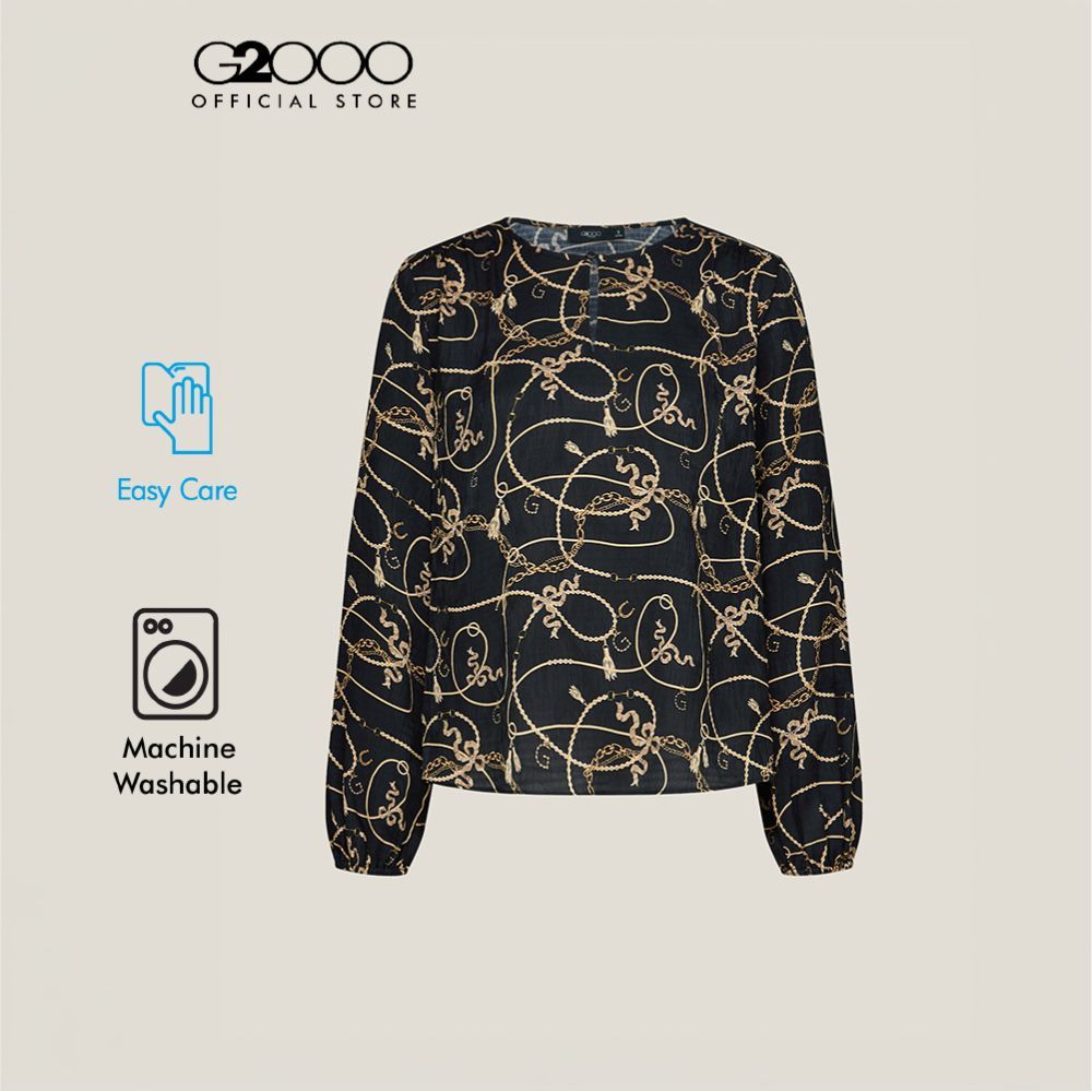 G2000 เสื้อเบลาส์สำหรับผู้หญิง Relaxed Fit รุ่น 58241067