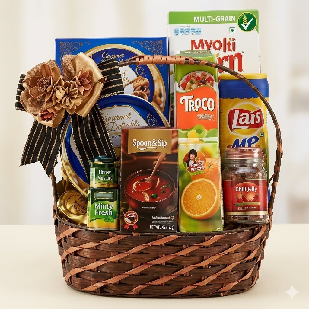 Gourmet Gift Hamper | Luxury Celebration Basket Rayong