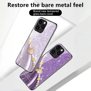 เคสสำหรับ Redmi A3 A3X POCO C61 เคสโทรศัพท์กระเป๋าเงินเปลือกแก้วกันกระแทก