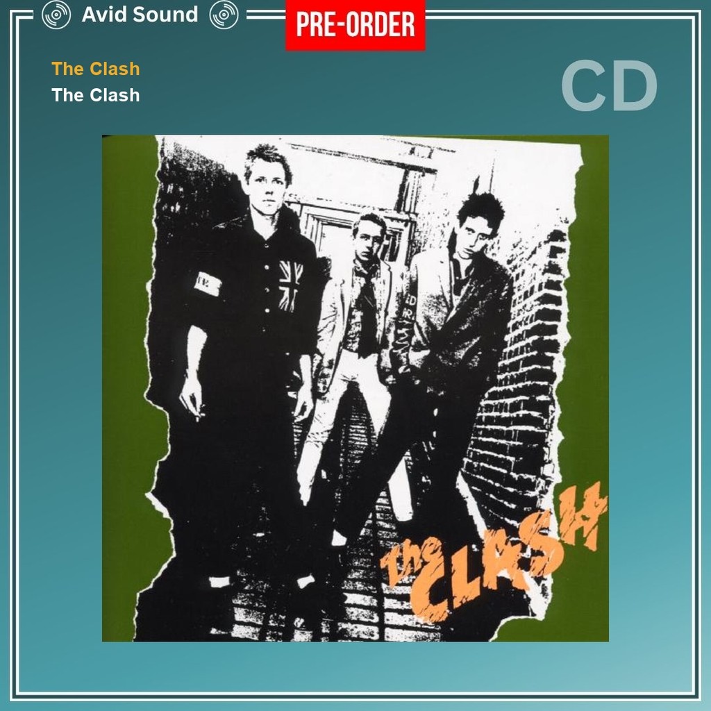 Pre-Order CD แผ่นซีดี The Clash The Clash ใหม่ ซีล The Clash CD