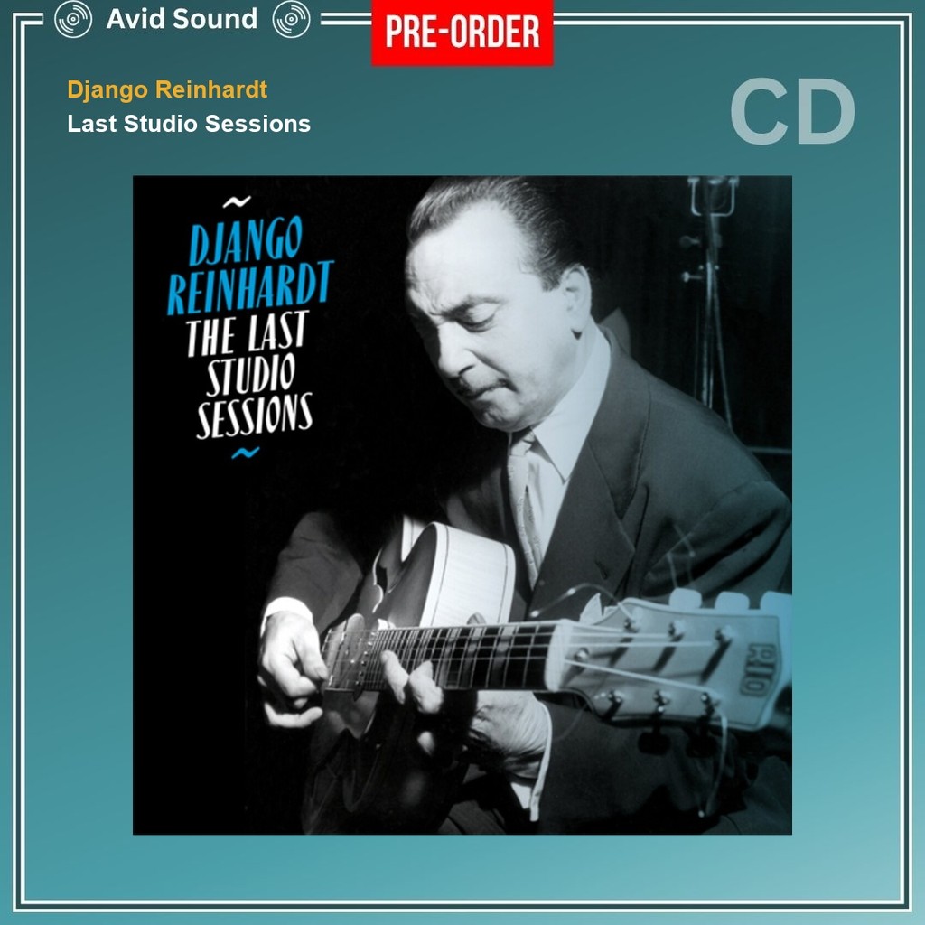 Pre-Order CD แผ่นซีดี Django Reinhardt Last Studio Sessions ใหม่ ซีล Django Reinhardt CD