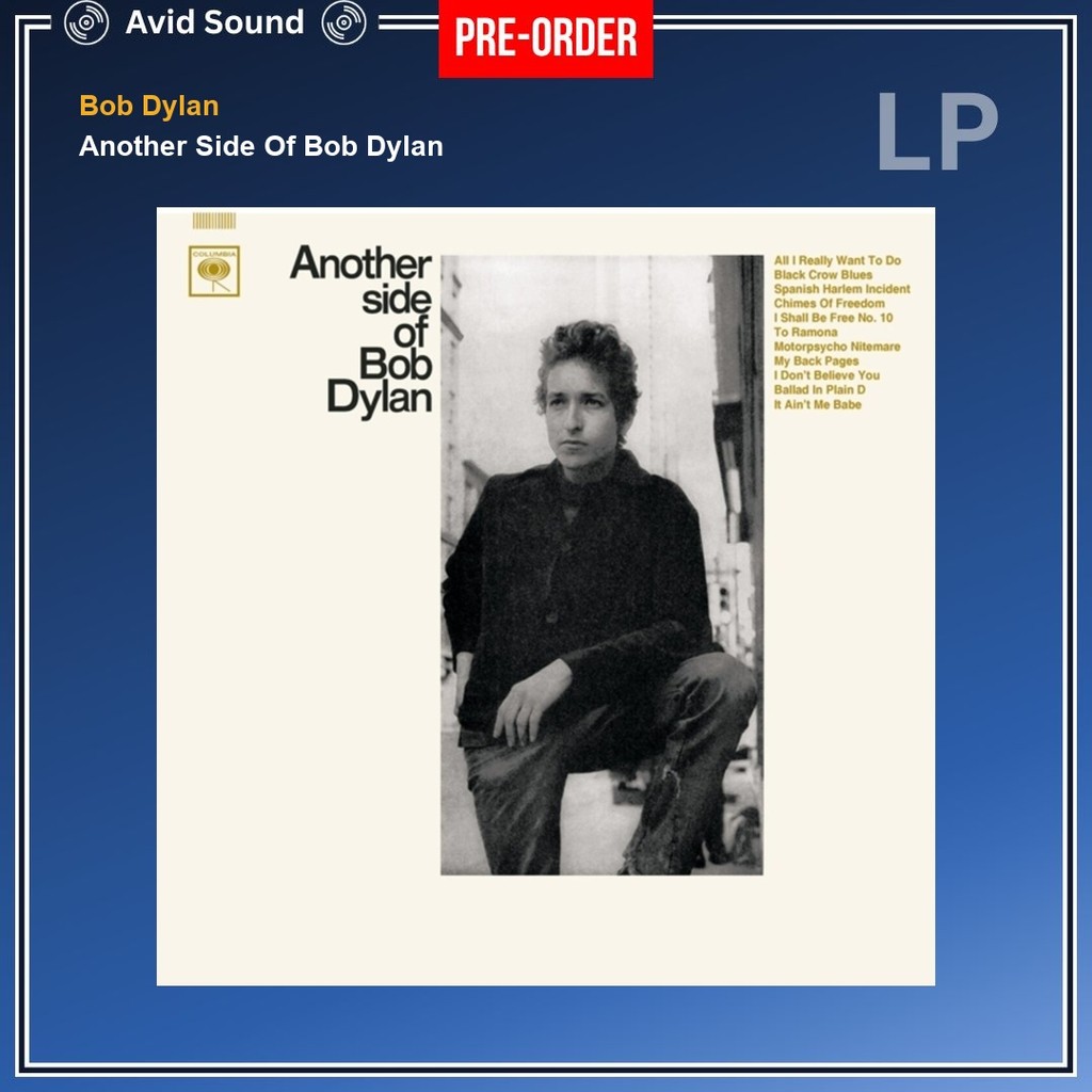 Pre-Order แผ่นเสียง Bob Dylan Another Side Of Bob Dylan ใหม่ ซีล Bob Dylan Vinyl LP
