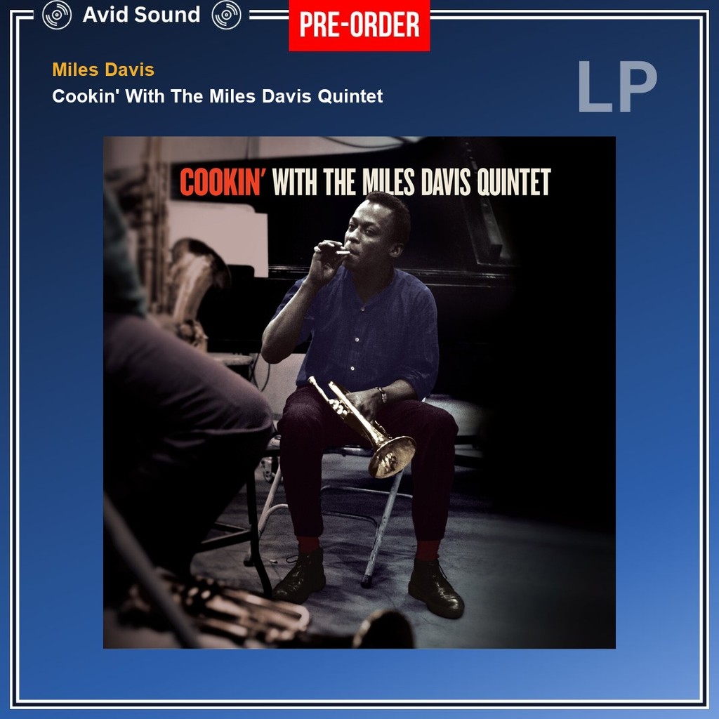 Pre-Order แผ่นเสียง Miles Davis Cookin' With The Miles Davis Quintet ใหม่ ซีล Miles Davis Vinyl LP