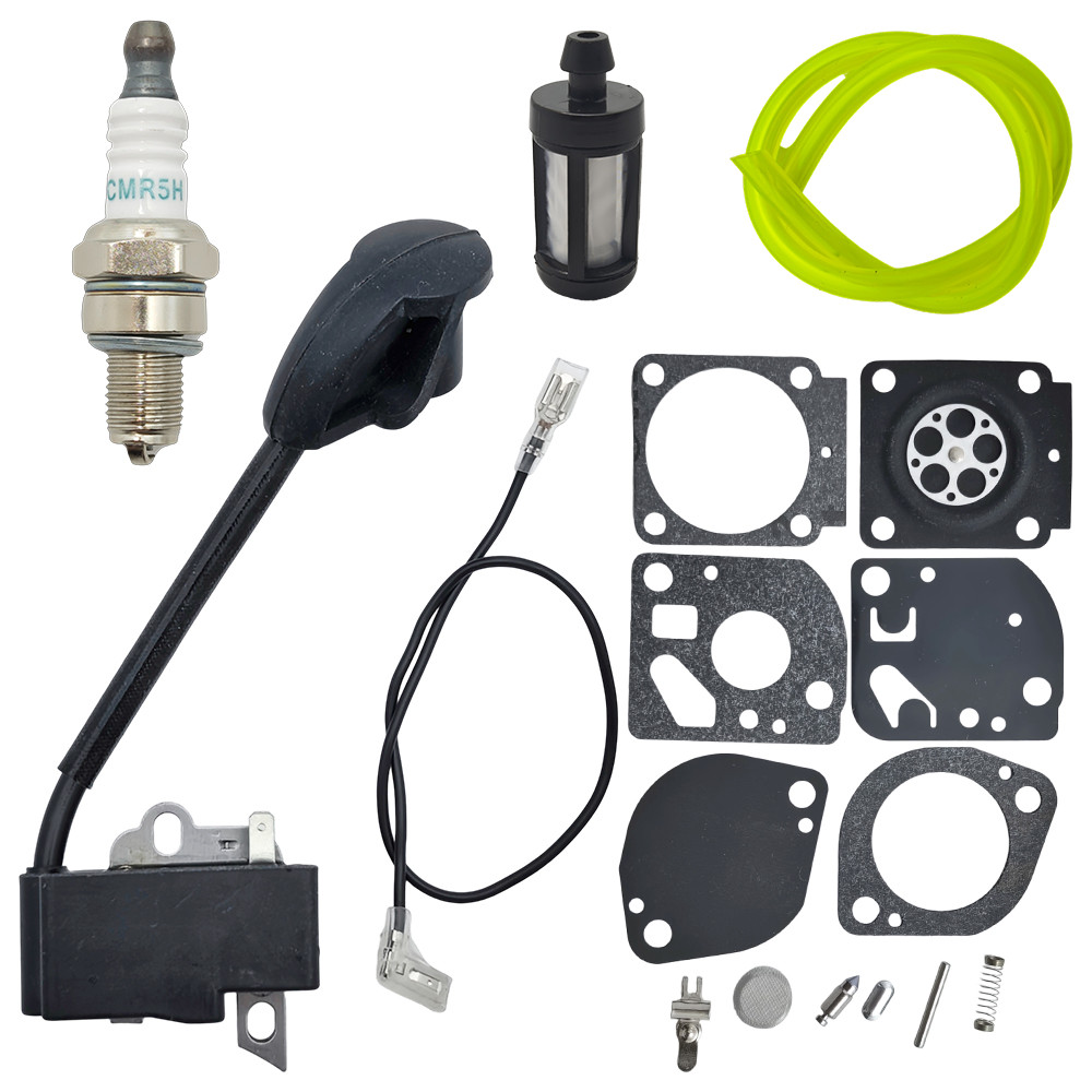 คอยล์จุดระเบิด Carb ชุดซ่อมการใช้กรองชุดสําหรับ FS87 FS90 FS100 HL100 HL95 KM90 HT100 KM100 KM130 เค