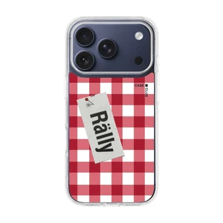 CaseClub เคสคลับ เคสไอโฟน เคสโทรศัพท์ เคสใส ลาย Rally ตารางสตรอว์เบอร์รี่ สำหรับ iPhone ไอโฟน / Samsung ซัมซุง