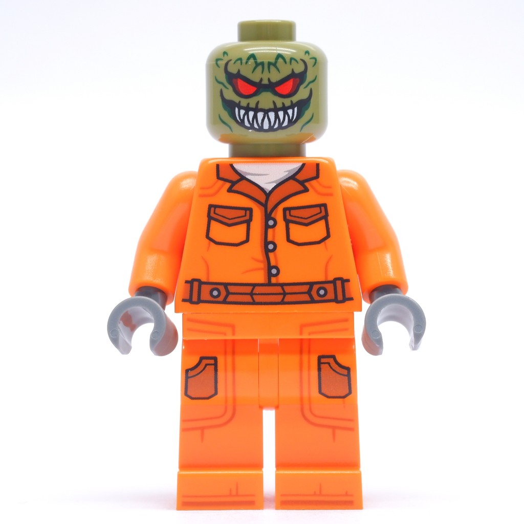 Pearbrick |พร้อมส่ง| Killer Croc Prison Jumpsuit New 2025 จากชุด 76300 | งานลิขสิทธิ์ของแท้ DC