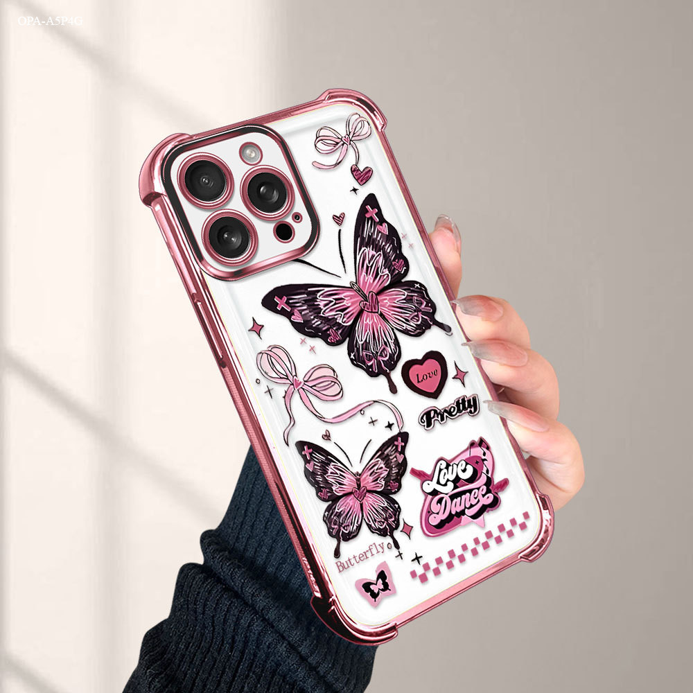 เคส For OPPO A5 A54 A79 A93 Pro 4G 5G เคสโทรศัพท์ เคสออปโป้ เคสนิ่ม Shockproof Silicone Phone Case FS