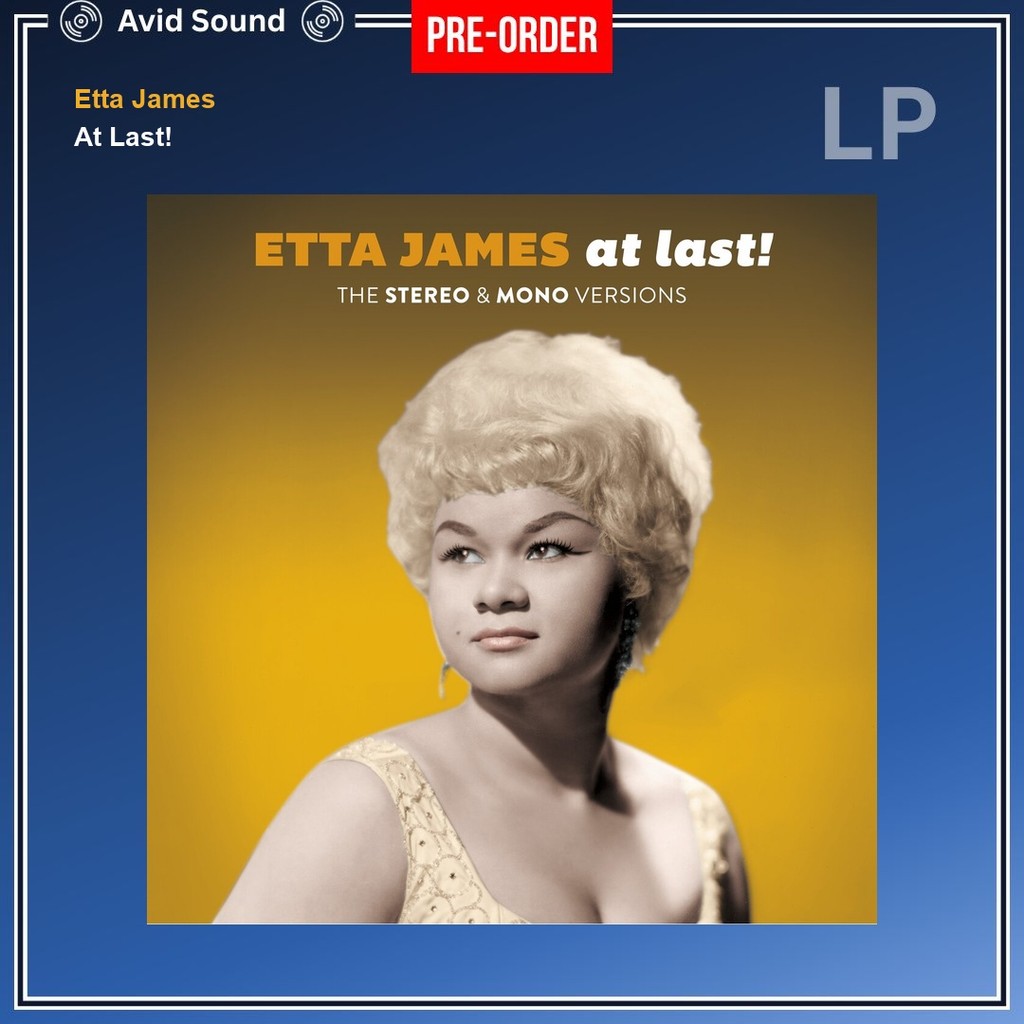 Pre-Order แผ่นเสียง Etta James At Last! ใหม่ ซีล Etta James Vinyl LP