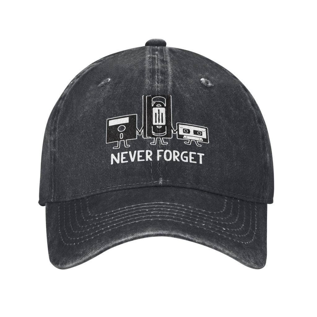 คุณภาพดี Never Forget Sarcastic Graphic Fashion Baseball Cap
