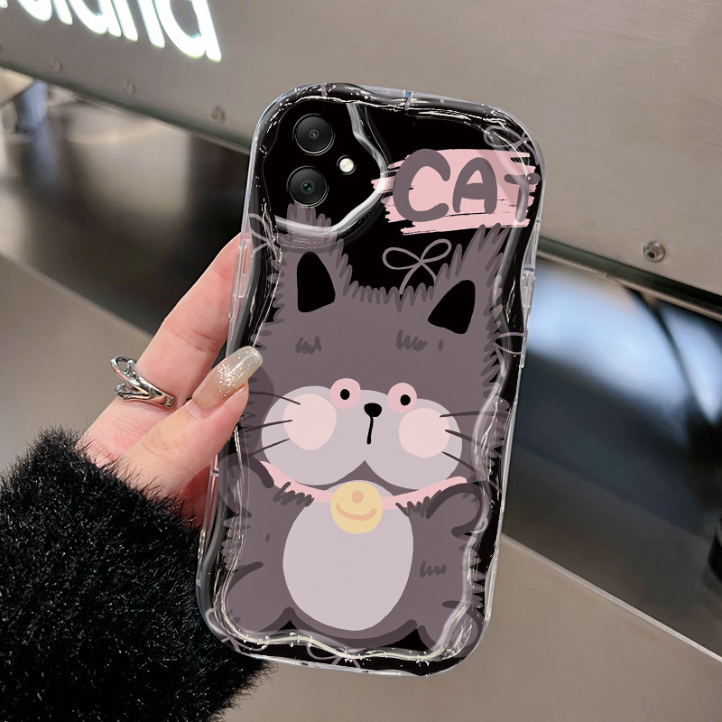 เคส Samsung A06 4G A06 5G A05 M05 F05 เคสใสแมวน่ารัก/สุนัขการ์ตูน