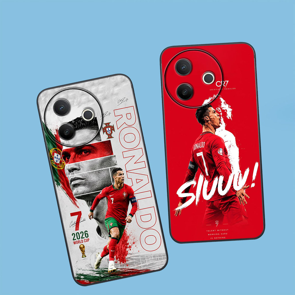เคส Vivo Y39 5G พร้อมภาพ Messi Ronaldo สวยมาก