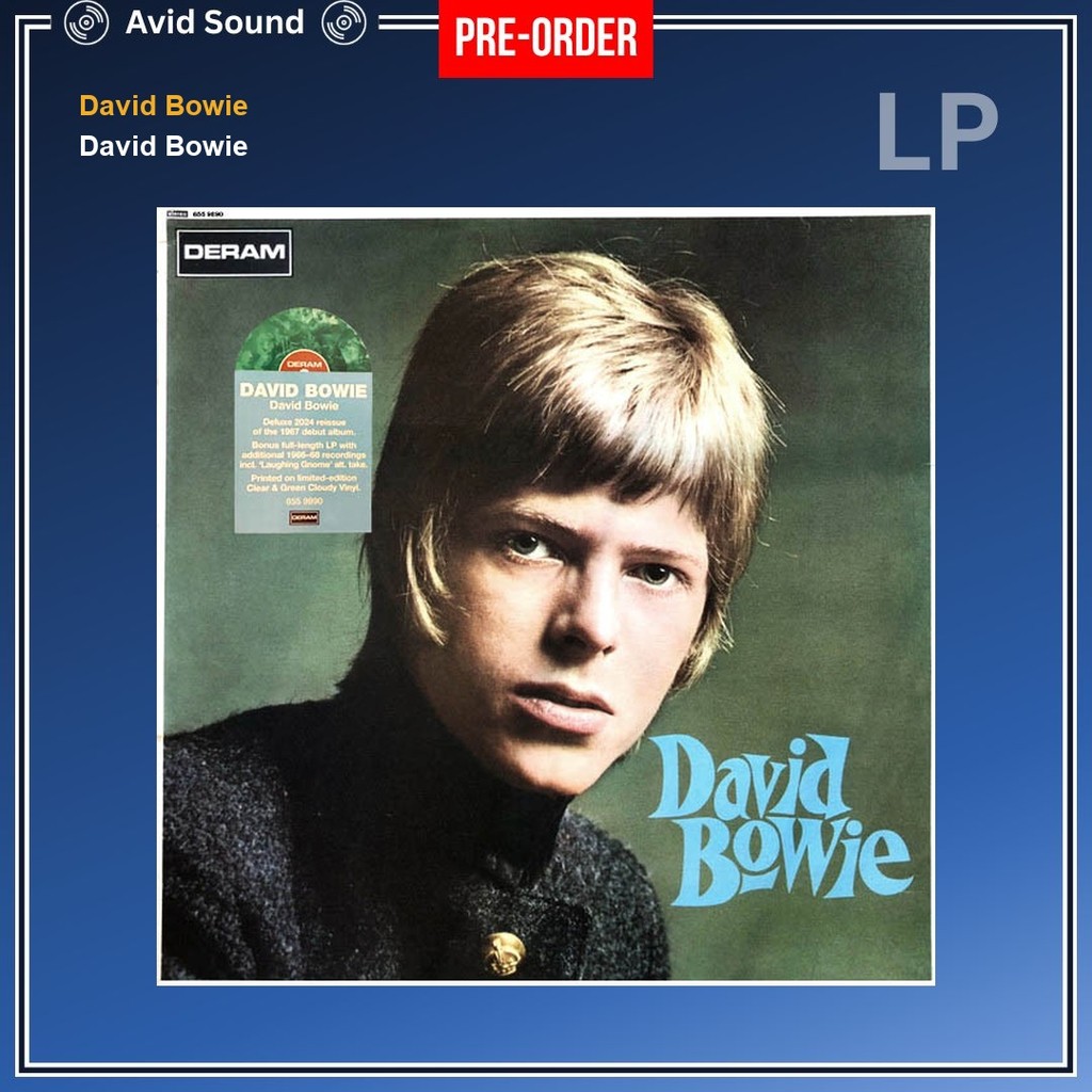 Pre-Order แผ่นเสียง David Bowie David Bowie ใหม่ ซีล David Bowie Vinyl LP