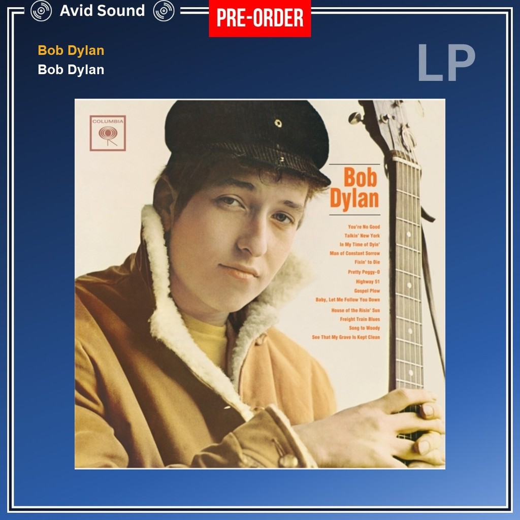 Pre-Order แผ่นเสียง Bob Dylan Bob Dylan ใหม่ ซีล Bob Dylan Vinyl LP