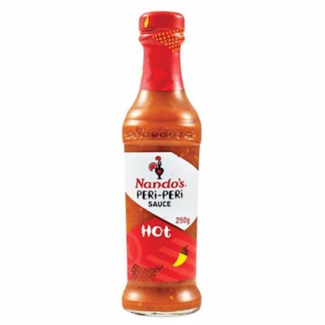 👒 นันโดส์ซอสพริกพิริพิริสูตรเผ็ด 250กรัม 🎡 SKU 6003770000663 🛶 Nandos Peri Peri Hot Sauce 250g. 🌺 ขอ