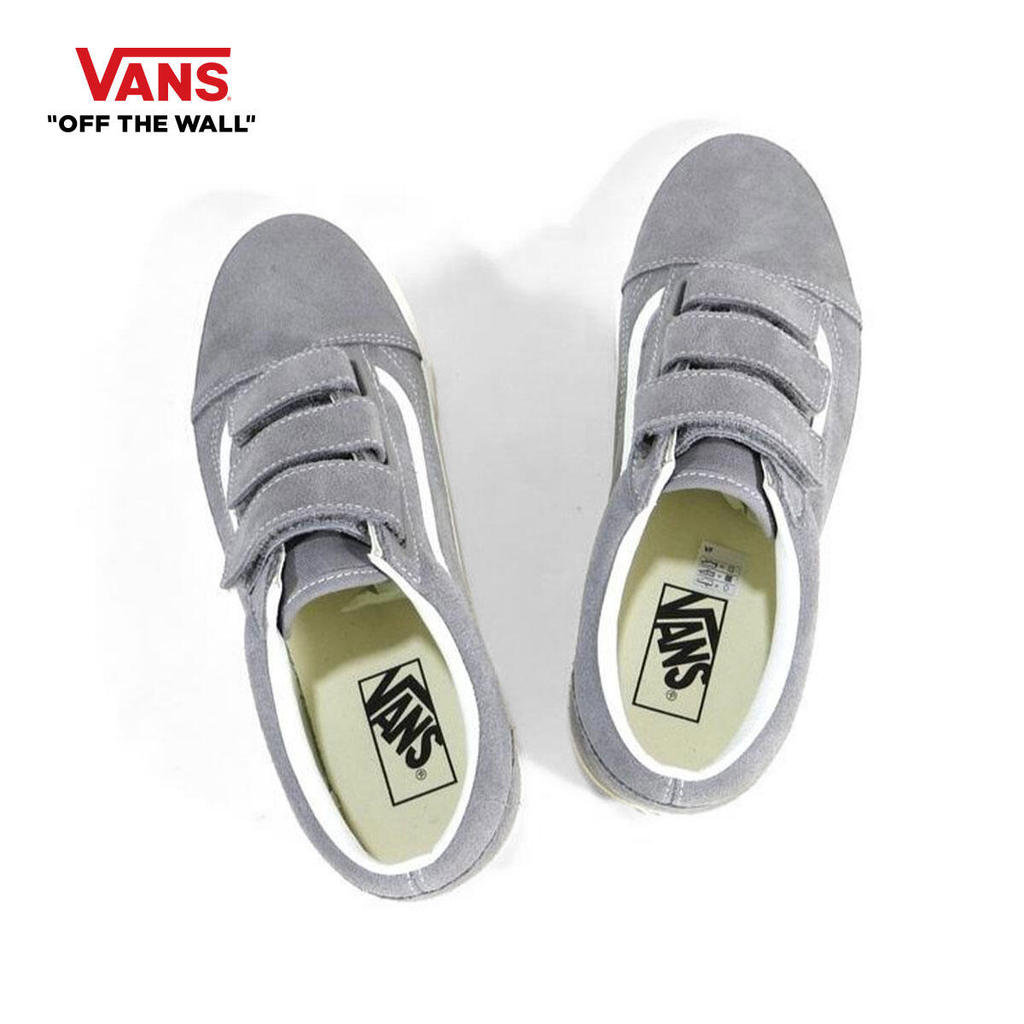 VANS حذاء Old Skool شامواه — رمادي — صورة 3
