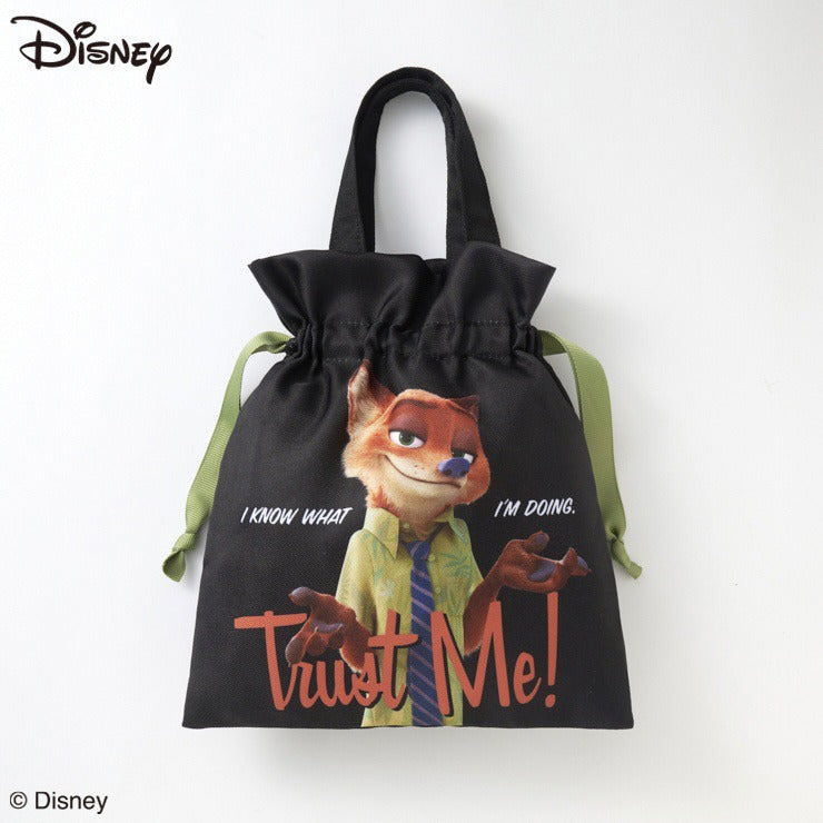 Disney - ถุงหูรูด Zootopia ลาย Nick Wilde จัดของจิ๋วให้อยู่หมัด น่ารักพกง่าย! | DISNEY - NICK WILDE DRAWSTRING POUCH