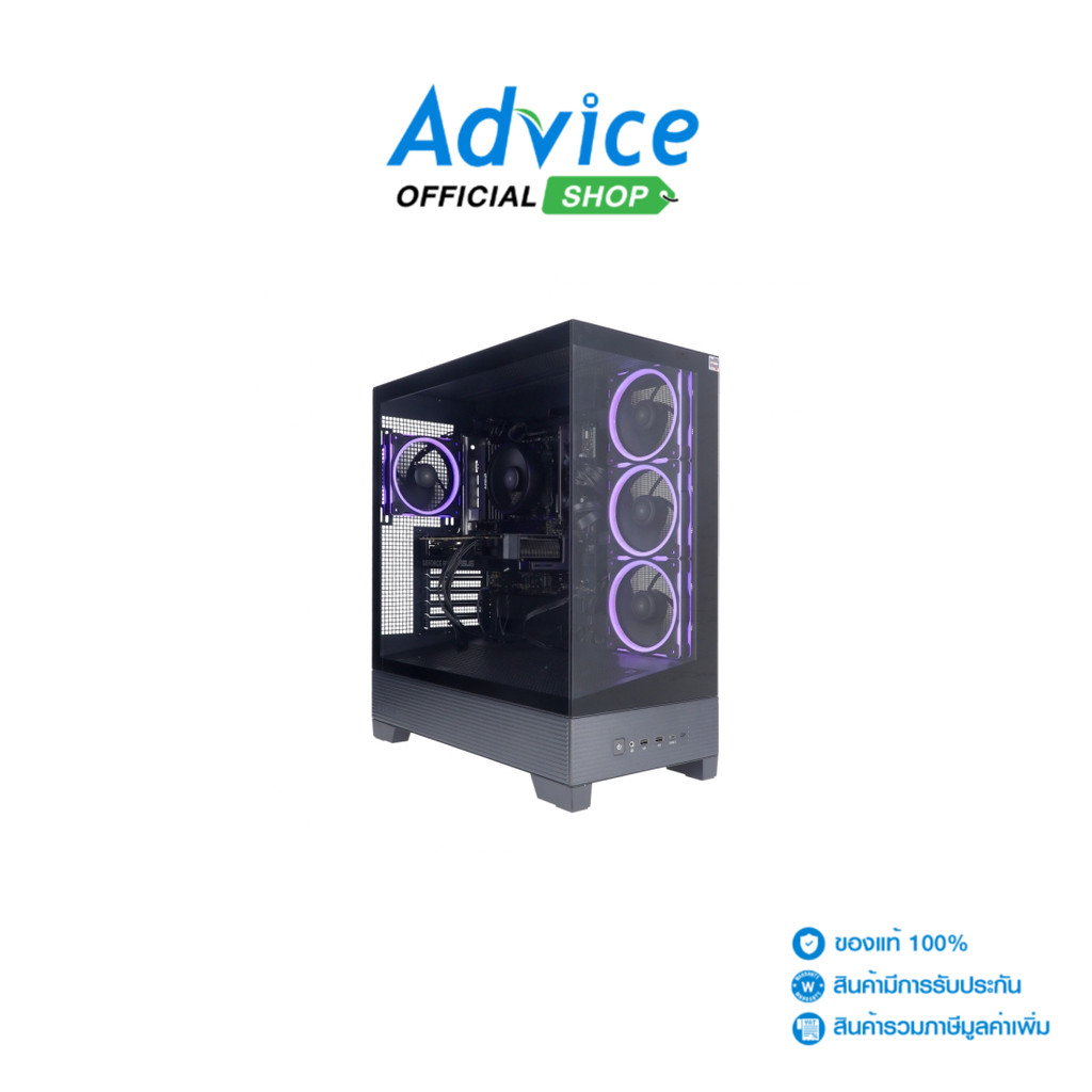 คอมประกอบ Advice x AIRA : Computer Set AMD #A301 RYZEN 5 7500F RTX5060TI 16GB ASUS DUAL O16G (OC/D7)