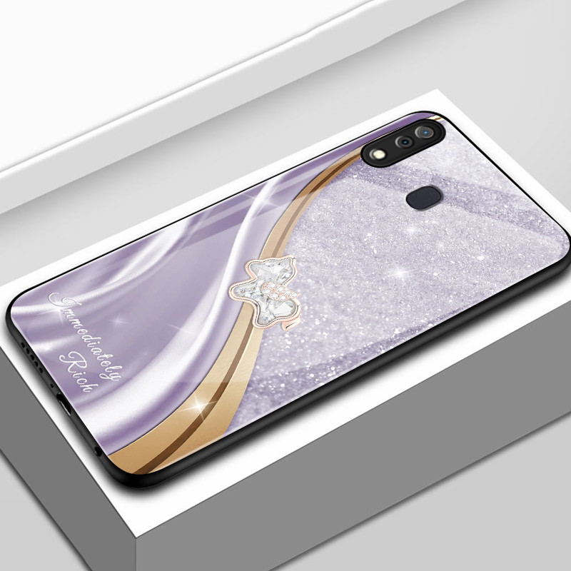 เคสสำหรับ Samsung A20 A20s A30 A21s M10s เคสโทรศัพท์ม้าเล็กเปลือกแก้วกันกระแทก ราคา ถูกที่สุด ดีลบีเคเค แกลเลอรีภาพที่ 2