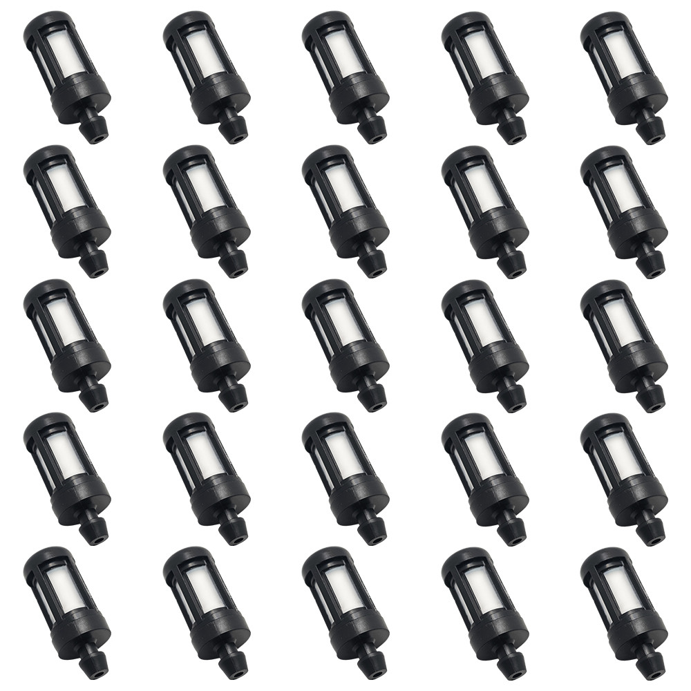 25 ชิ้น/ล็อตกรองน้ํามันเชื้อเพลิงสําหรับ MS170 MS250 MS180 MS290 MS181 MS201 MS210 MS230 MS250 MS260