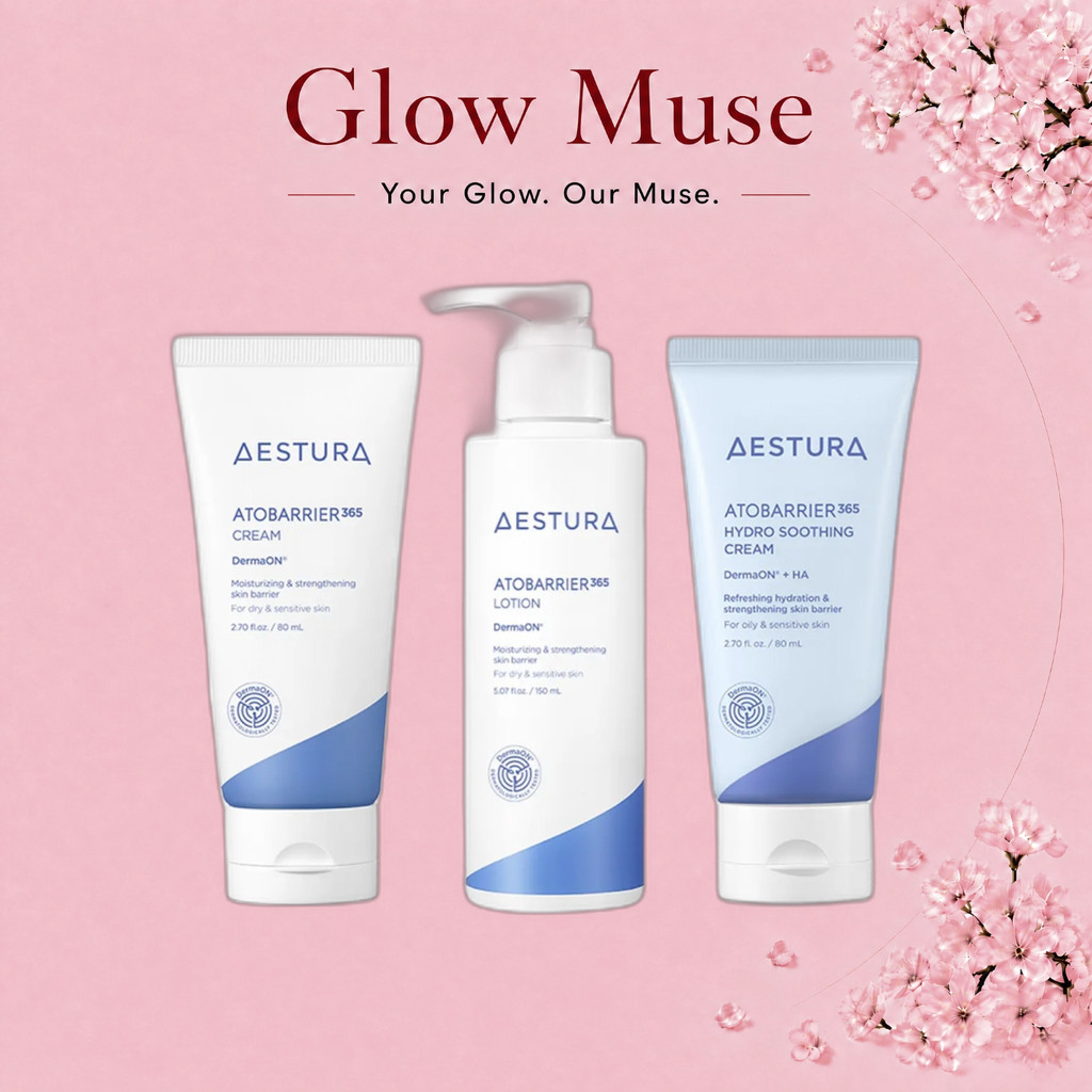 [AESTURA] Atobrier 365 Cream 80ml & Hydro Soothing Cream 60ml & Atobrier 365 Lotion 150ml /จัดส่งจาก